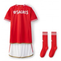Benfica Replika babykläder Hemmaställ Barn 2023-24 Kortärmad (+ korta byxor)
